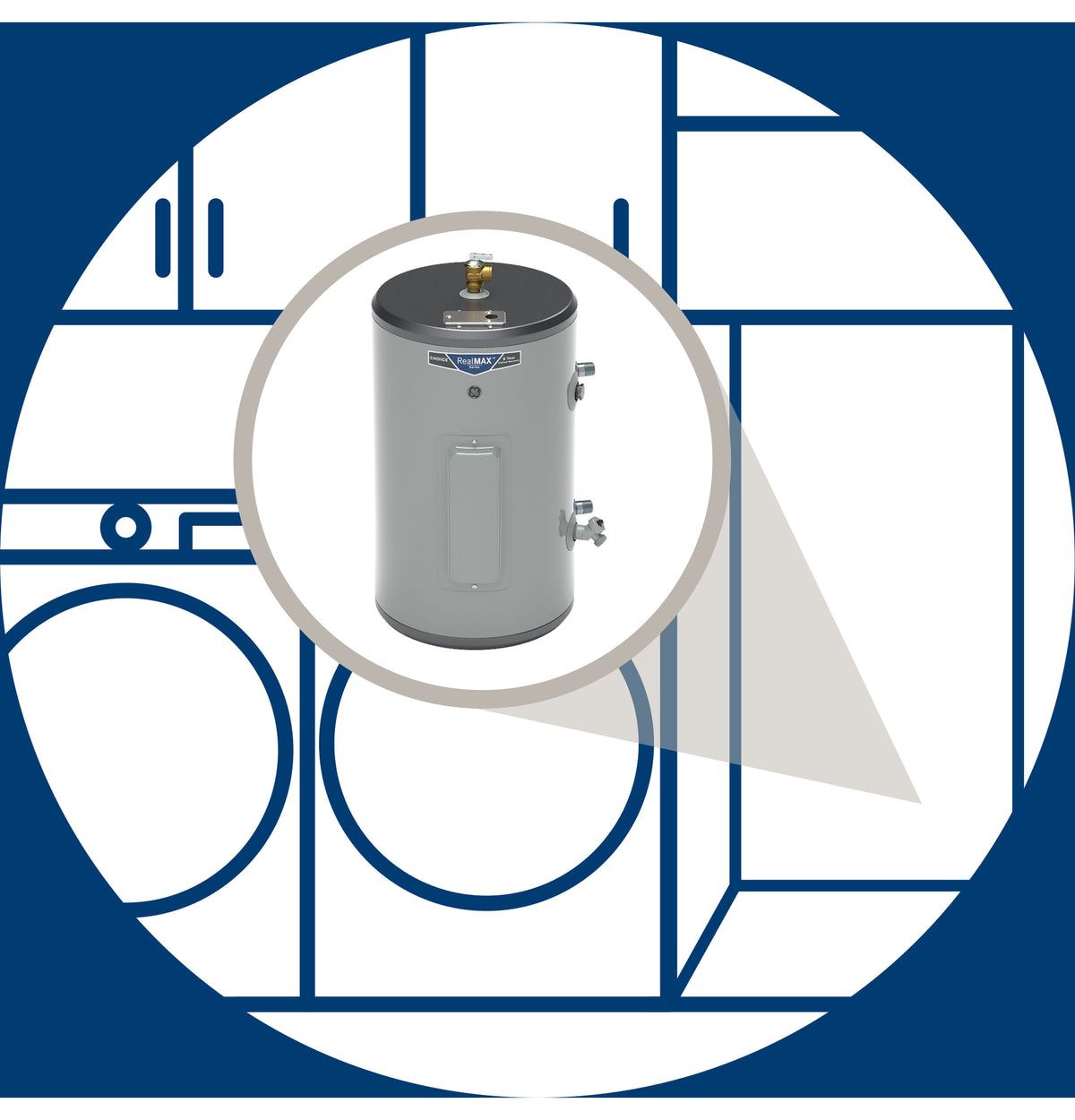 GE® 10 Gallon Electric Point of Use Water Heater GE10P08BAR