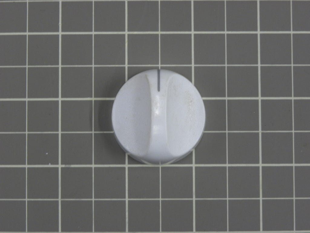 Kenmore Cooktop Control Knob (White) WB03X5799