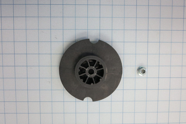 1/3rd HP Motor Pulley and Nut WH39X27601