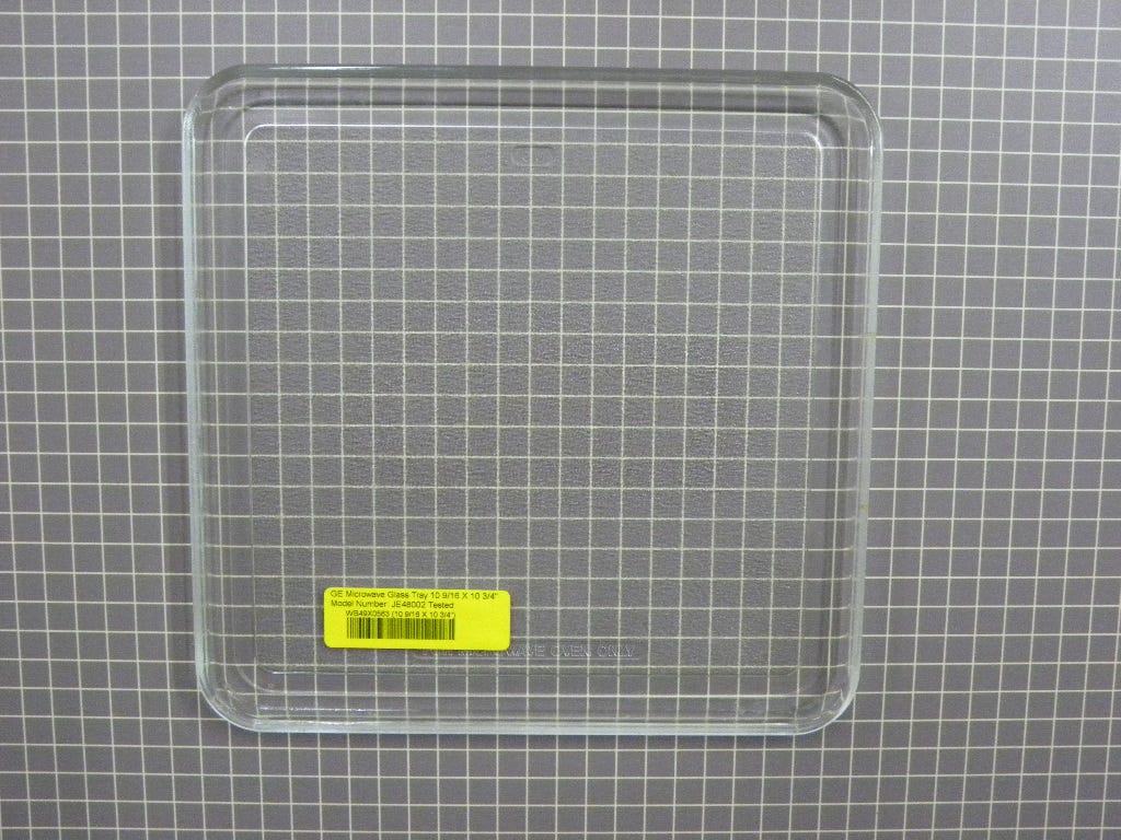 Square Glass Tray (10 3/16" x 10 5/8") WB49X0563