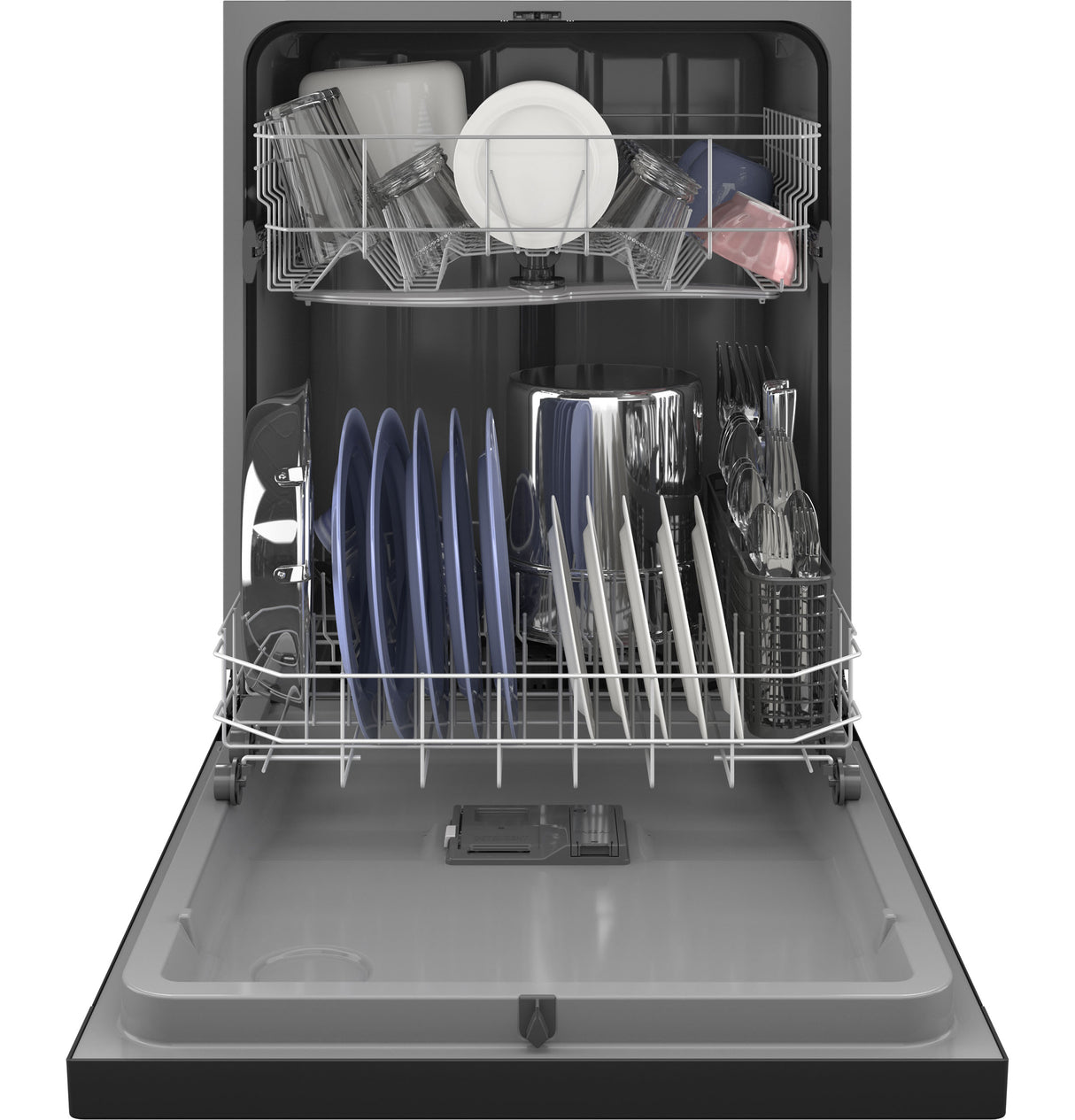 GE Dishwasher with Front Controls GDF450PGZBB