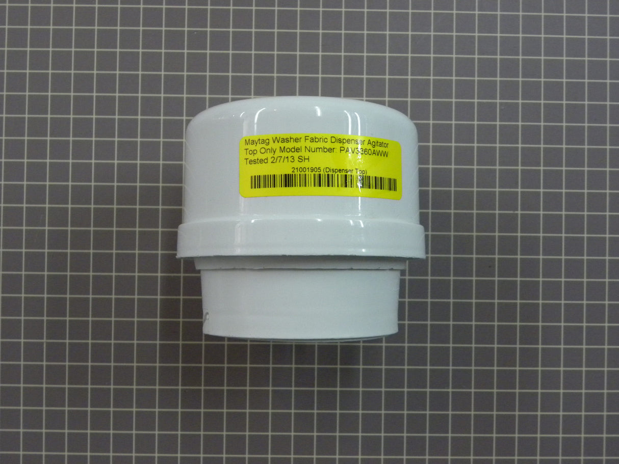 Fabric Dispenser Agitator Top 21001905