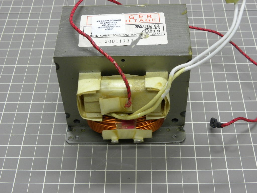 GE Microwave Transformer WB20X10022