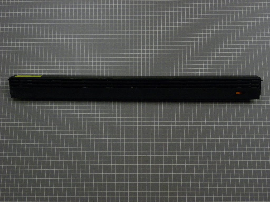 GE Range Door Trim Top (Black) WB07X6889