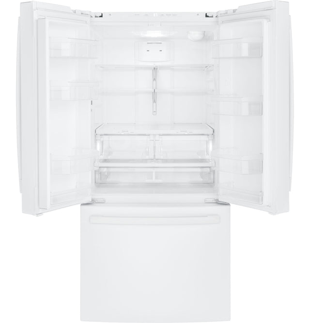 GE® ENERGY STAR® 24.7 Cu. Ft. French-Door Refrigerator GNE25JGKWW-White