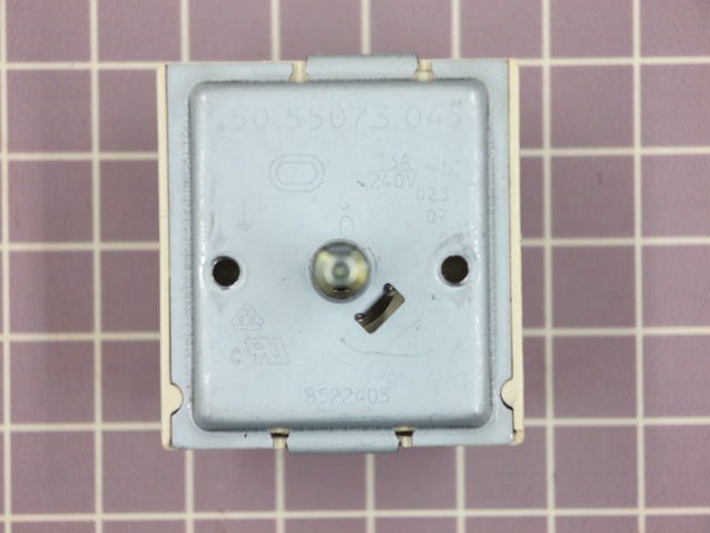 RF Dual Burner Infinite Switch WP8522405