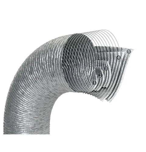 Flexible Metal Dryer Transition Duct PM08X10085