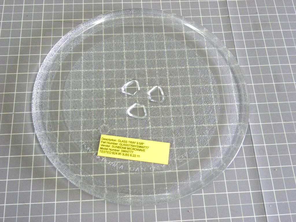 Sunbeam Microwave Glass Tray (9 5/8") GLASSTRAYSMW777