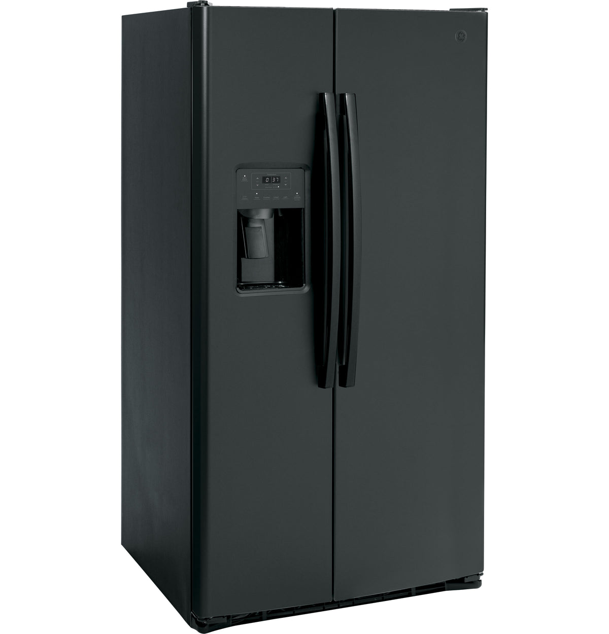 GE® 25.3 Cu. Ft. Side-By-Side Refrigerator GSS25GGPBB