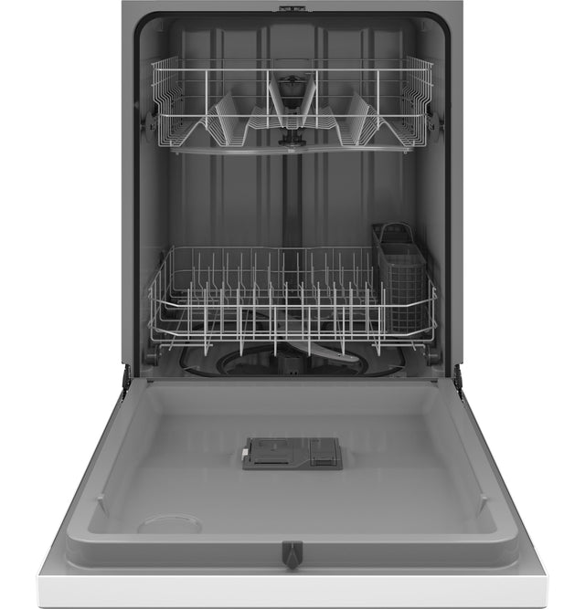 GE Dishwasher with Front Controls GDF510PGRWW