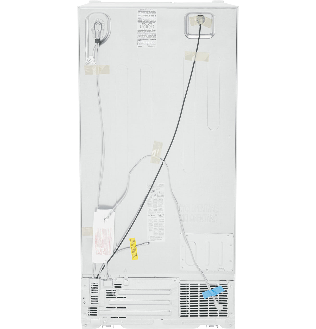 GE® ENERGY STAR® 27.9 Cu. Ft. Side-By-Side Refrigerator with Extra Tall Dispenser and In-Door Icemaker GSS23GGPWW