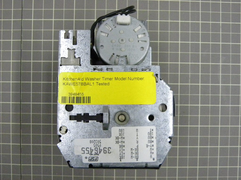 Kitchen Aid Washer Timer 3946455