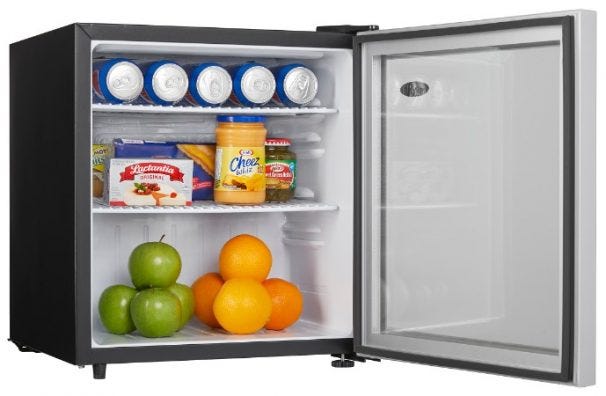 Danby 1.6 cu. ft. Compact Refrigerator DAG016A1BDB