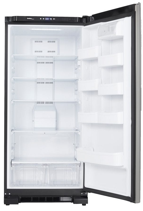 Danby Designer 17 Cu. Ft. Apartment Size Refrigerator DAR170A3BSLDD