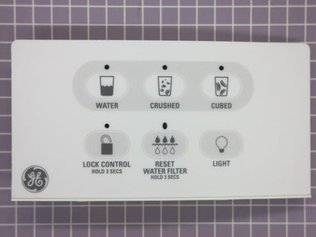 GE Refrigerator Interface Dispenser ASM (Bisque) WR55X10516
