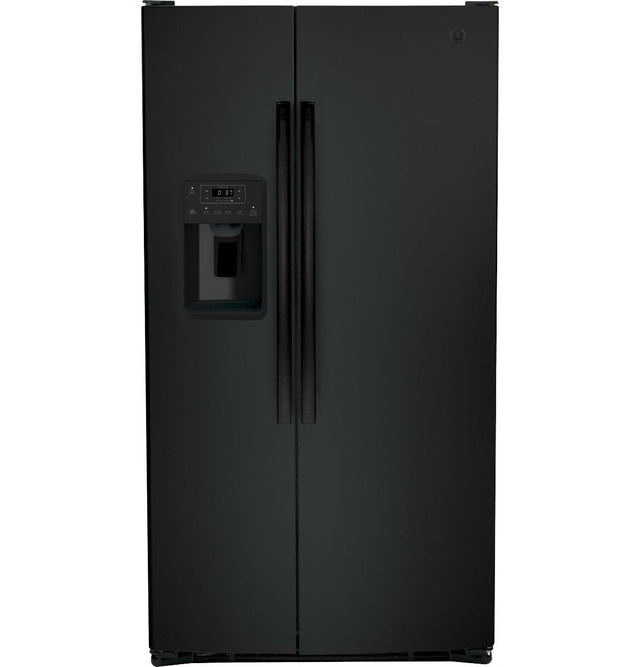 GE ENERGY STAR 25.4 Cu. Ft. Side-By-Side Refrigerator GSE25GGPBB