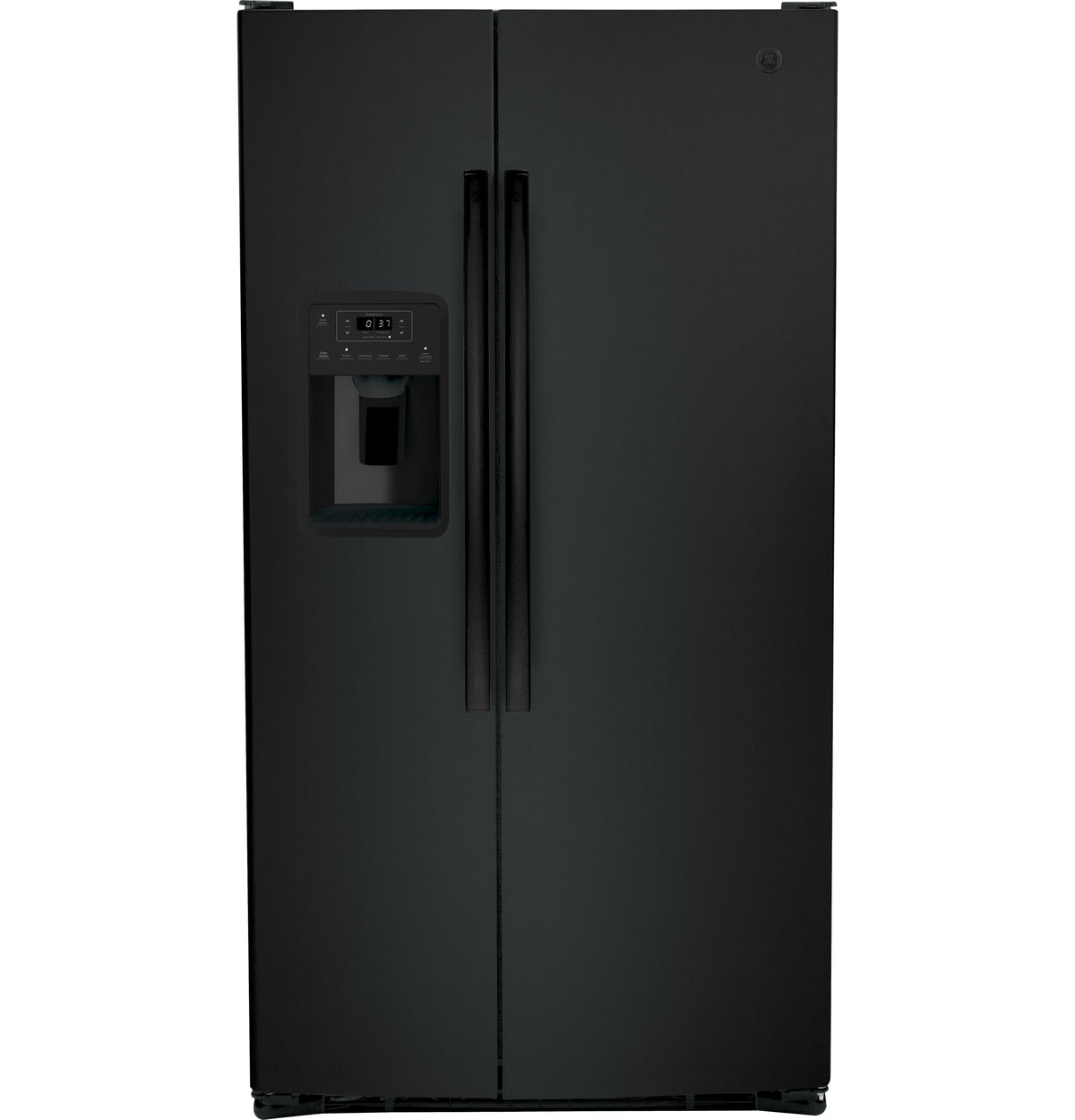 GE® 25.3 Cu. Ft. Side-By-Side Refrigerator GSS25GGPBB