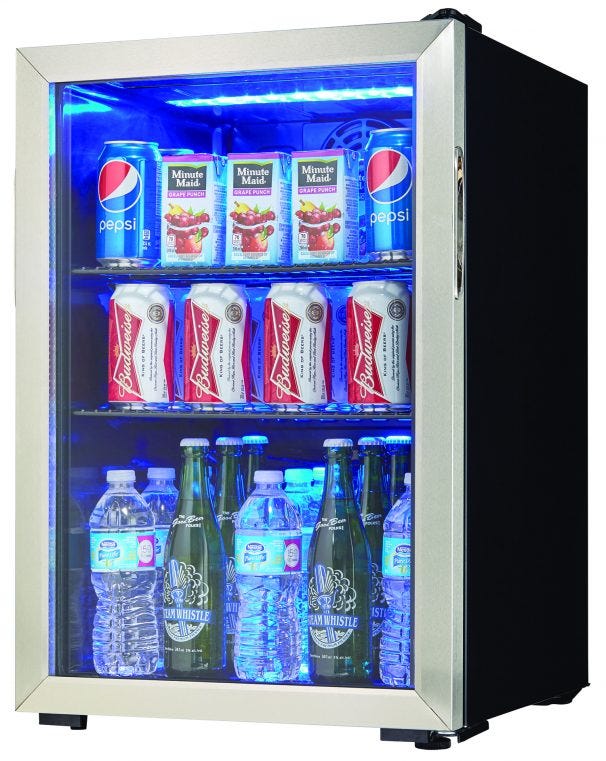 Danby 95 (355mL) Can Capacity Beverage Center DBC026A1BSSDB