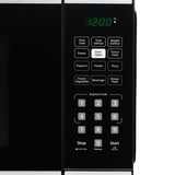 Danby 1.1 cu. ft. Countertop Microwave in Black and Stainless Steel DBMW1126BBS