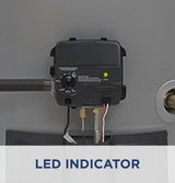 GE RealMAX Choice 40-Gallon Short Natural Gas Atmospheric Water Heater GG40S08BXR