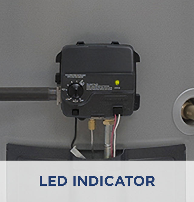 GE RealMAX Choice 50-Gallon Short Natural Gas Atmospheric Water Heater GG50S08BXR