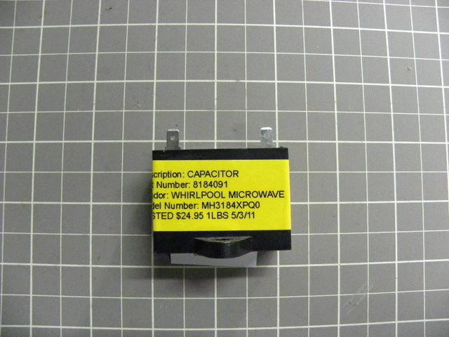 Whirlpool Microwave Capacitor 8184091