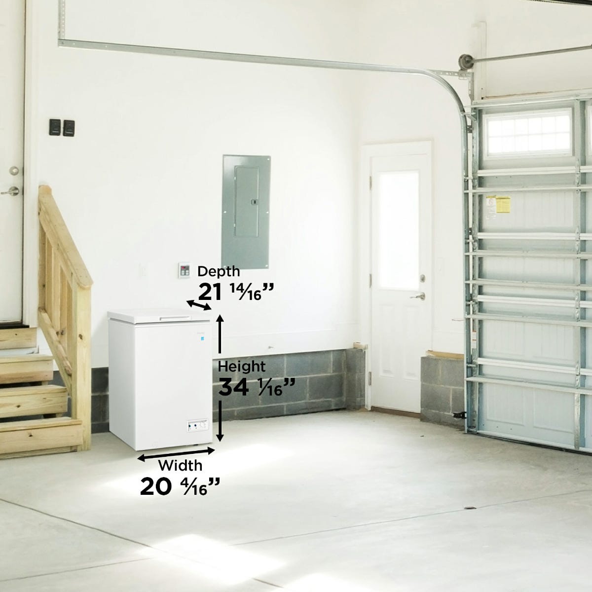 Danby 3.5 cu. ft. Chest Freezer in White DCF035A5WDB