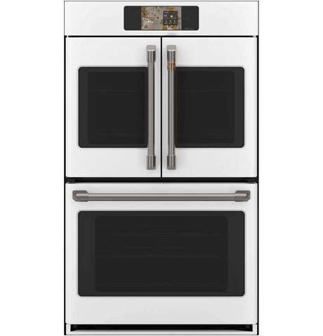 CAFÉ™ Professional Series 30" Smart Built-In Convection French-Door Double Wall Oven CTD90FP4ZW2