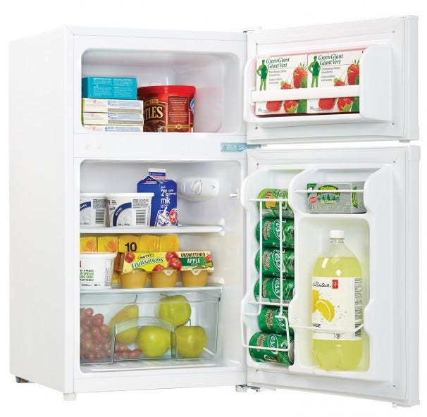 Danby Designer 3.1 cu. ft. Compact Refrigerator DCR031B1WDD