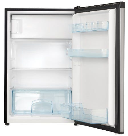 Danby 4.5 cu. ft. Compact Refrigerator with True Freezer DCR045B1BSLDB