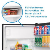 Danby 4.5 cu. ft. Compact Refrigerator with True Freezer DCR045B1BSLDB-3