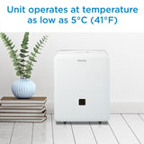 Danby 40 Pint Dehumidifier DDR040BJWDB