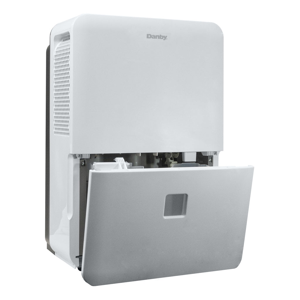 Danby 50 Pint Dehumidifier with Pump in White DDR050BJP2WDB