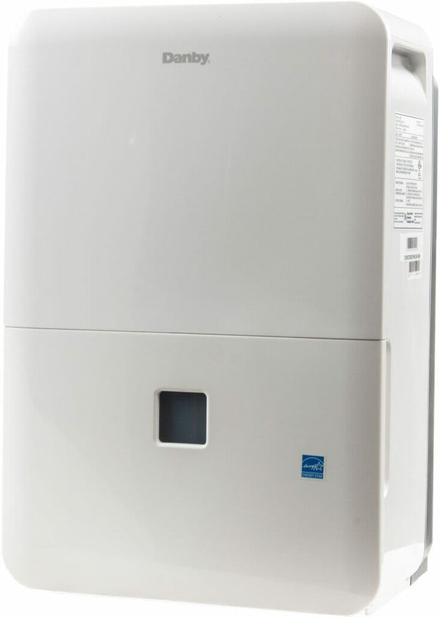 Danby 50 Pint Dehumidifier with Pump in White DDR050BJP2WDB