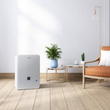 Danby 50 Pint Dehumidifier with Pump in White DDR050BJP2WDB