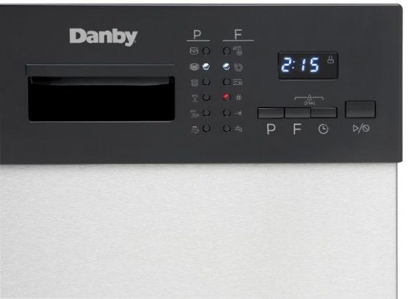 Danby 18” Built-In Dishwasher DDW1804EBSS