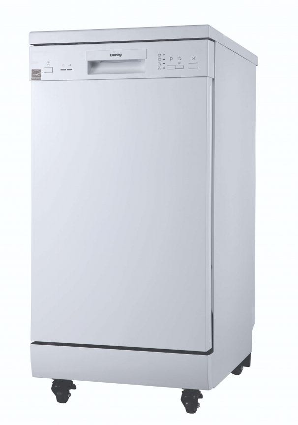 Danby 18" Portable Dishwasher DDW1805EWP