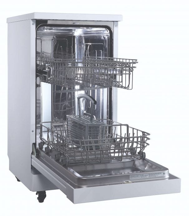 Danby 18" Portable Dishwasher DDW1805EWP