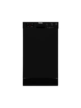 Danby 18″ Wide Built-in Dishwasher in Black DDW18D1EB