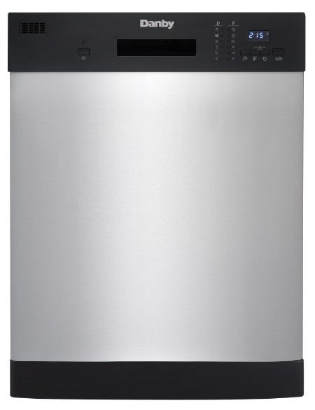 Danby 24" Stainless Full Size Dishwasher DDW2404EBSS