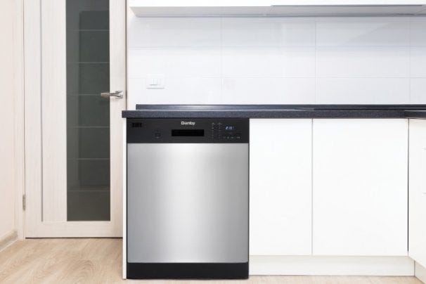 Danby 24" Stainless Full Size Dishwasher DDW2404EBSS