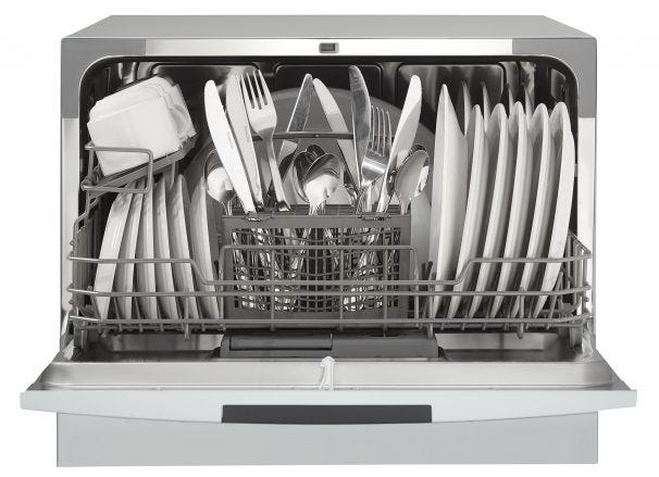 Danby 6 Place Setting Countertop Dishwasher DDW631SDB