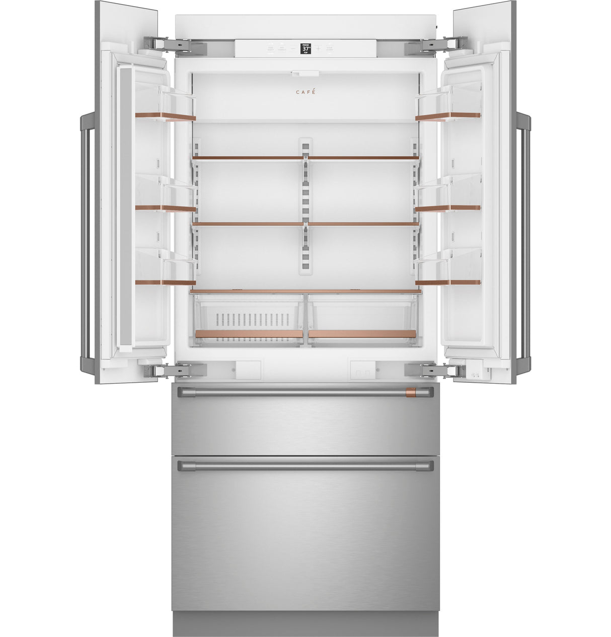 CAFE™ 36" Panel-Ready Integrated French-Door Refrigerator CIP36NK6ZII