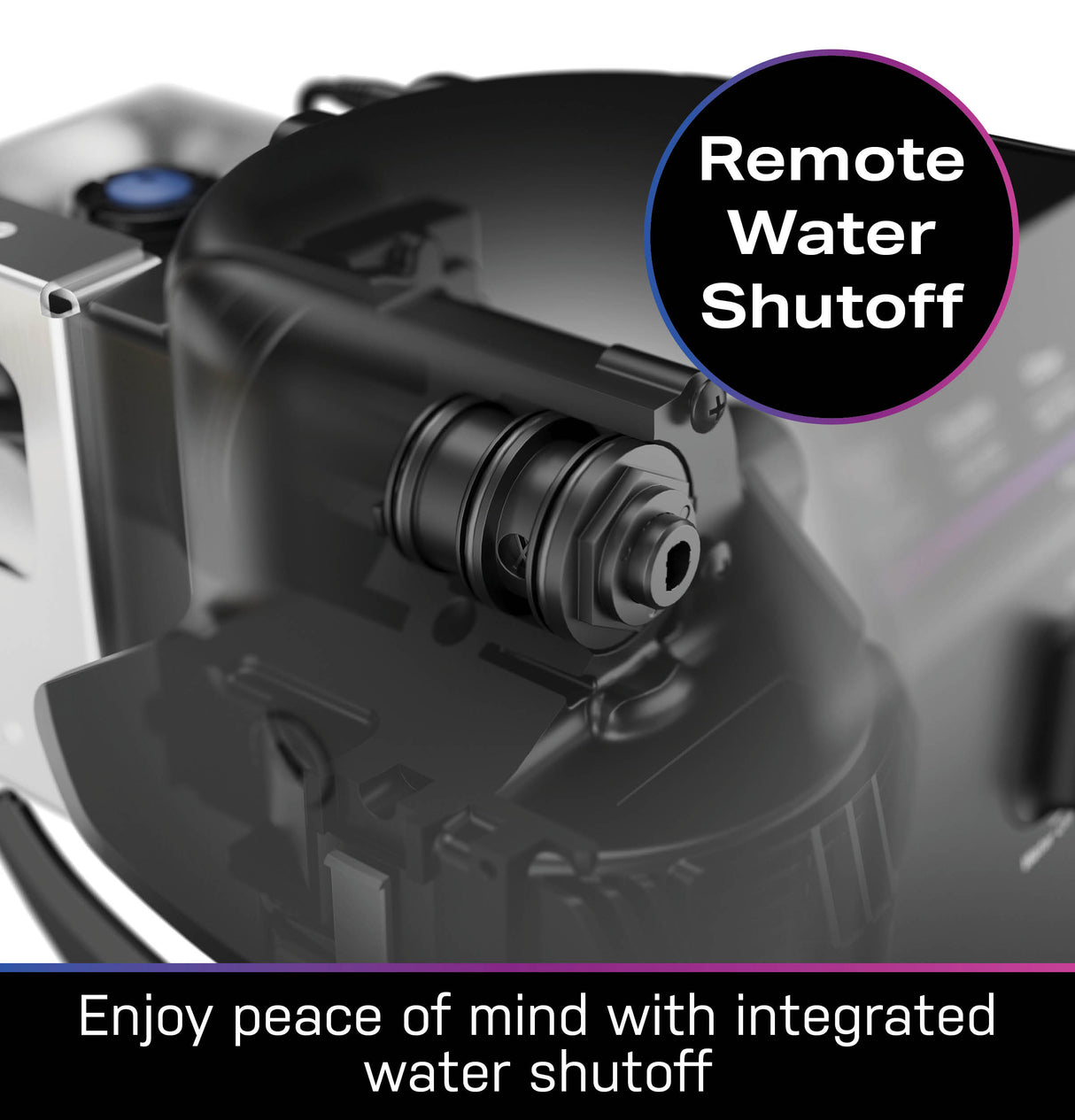 GE Profile™ Smart Water Valve with Integrated Filtration 3/4” Fittings PXWH70Y