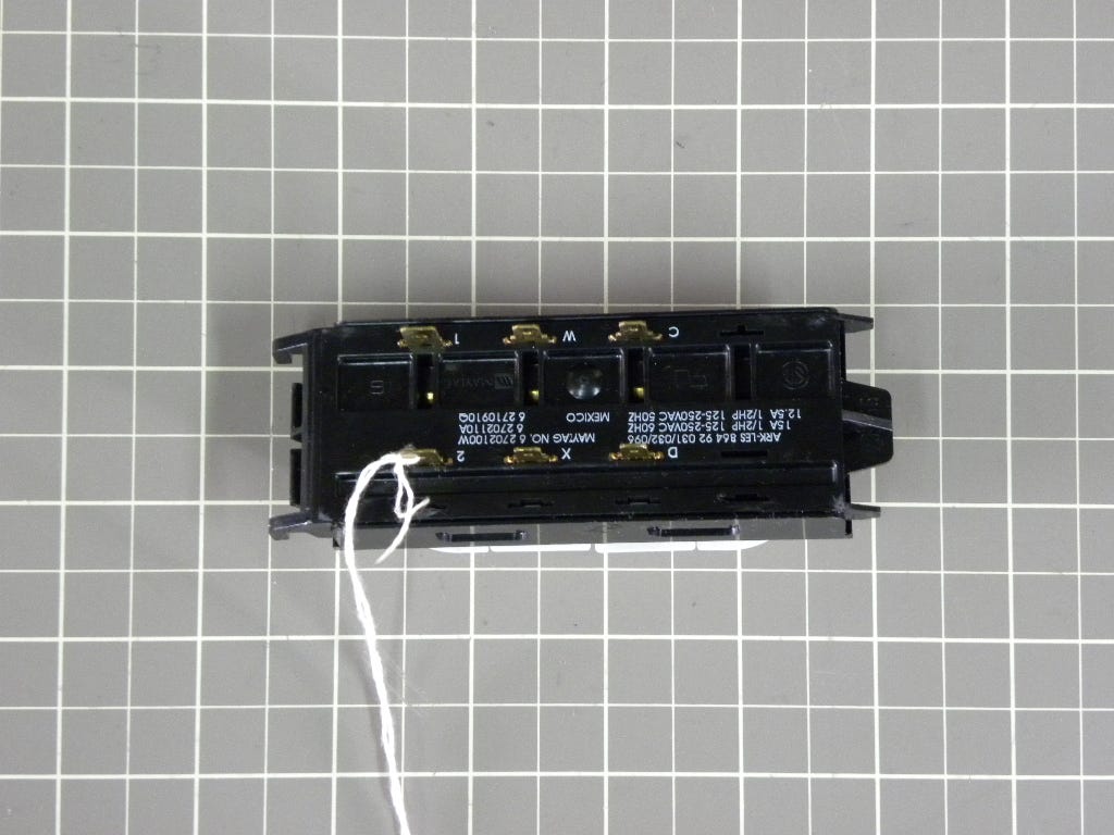 Options Switch (White) 22002874