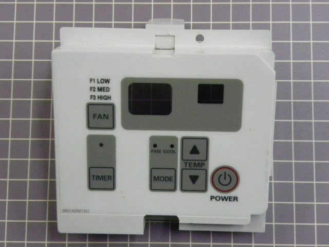 Control Panel and Switch Membrane (Escutcheon) WJ07X10056