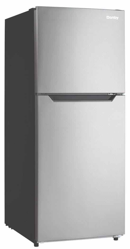 Danby 10.1 cu. ft. Apartment Size Refrigerator DFF101B1BSLDB