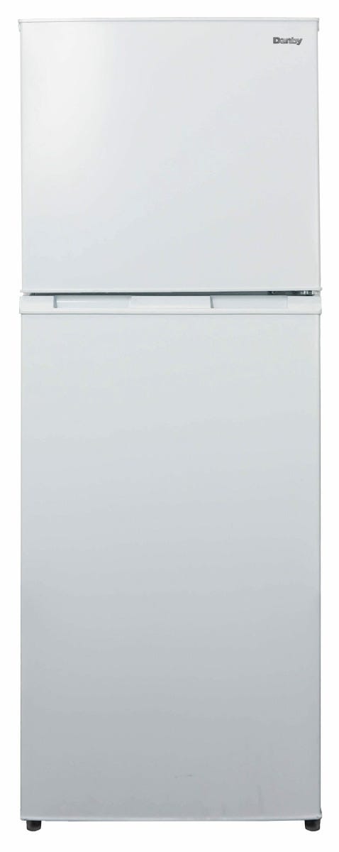 Danby 10.0 cu. ft. Apartment Size Fridge Top Mount in White DFF101E1WDB