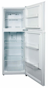 Danby 10.0 cu. ft. Apartment Size Fridge Top Mount in White DFF101E1WDB