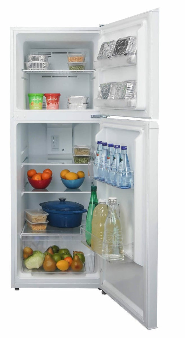 Danby 10.0 cu. ft. Apartment Size Fridge Top Mount in White DFF101E1WDB